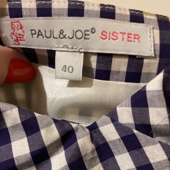 ✨PRICE DROP ✨ EUC Paul and Joe Sister gingham cocktail dress - Picture 5 of 7